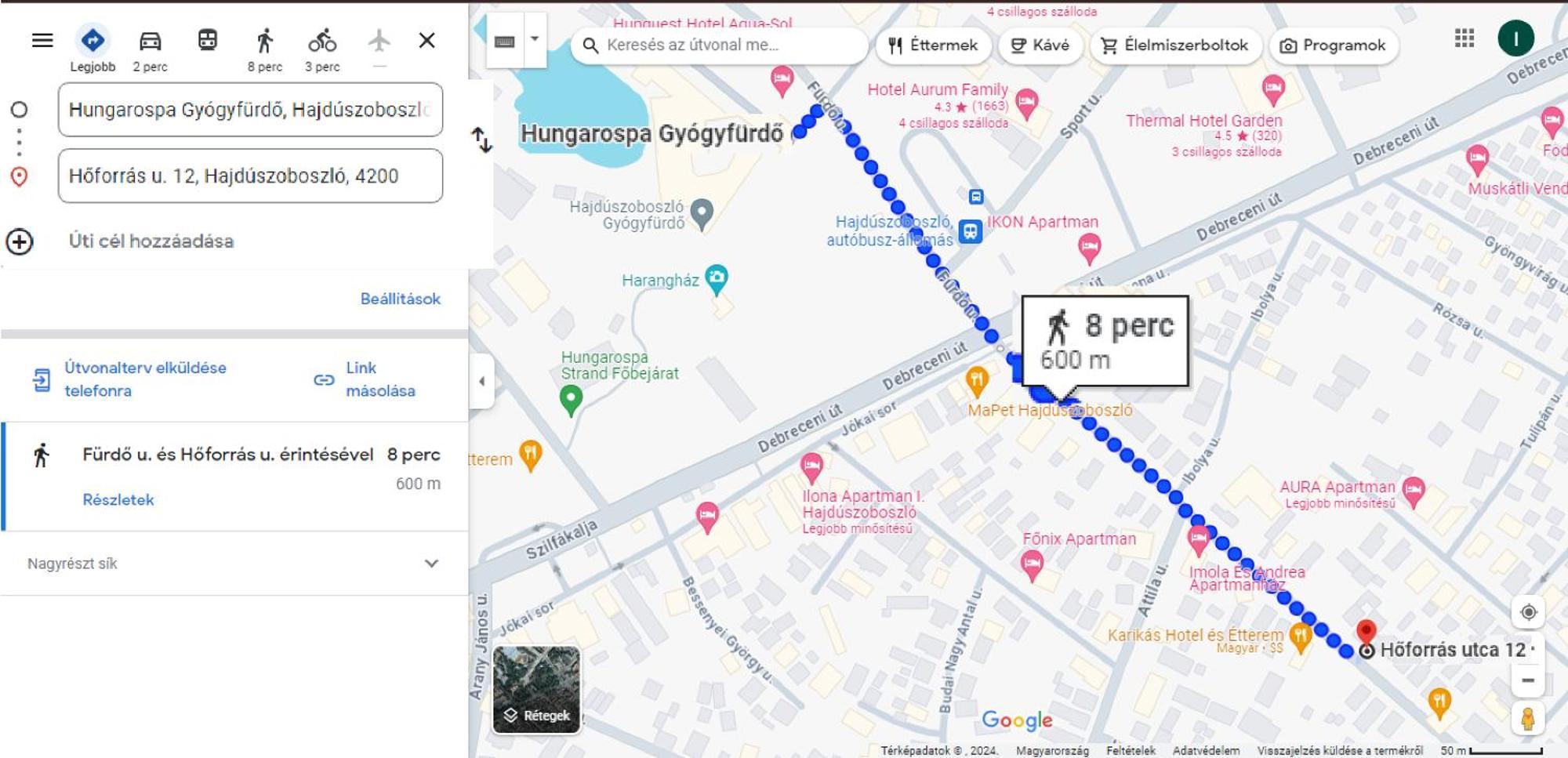 Imola Es Andrea Apartmanhaz 3 Hajdúszoboszló Eksteriør bilde